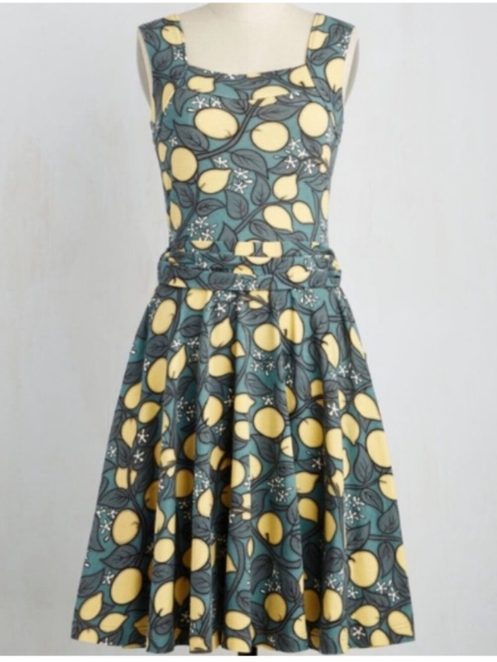 Effie's Heart Lemon/Leaf Dress Modcloth